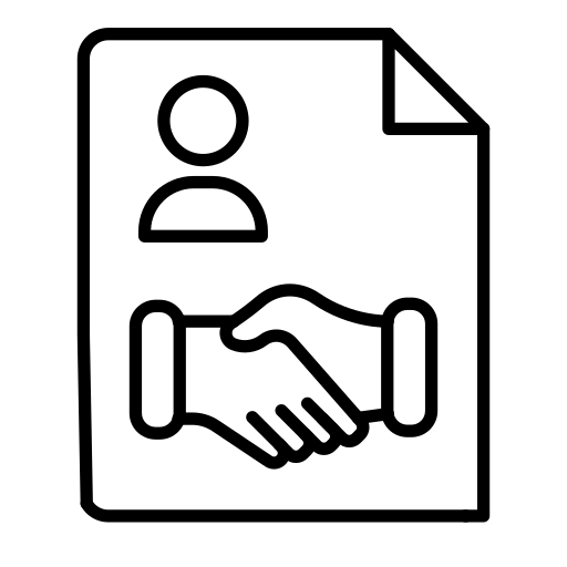 Contract icoon